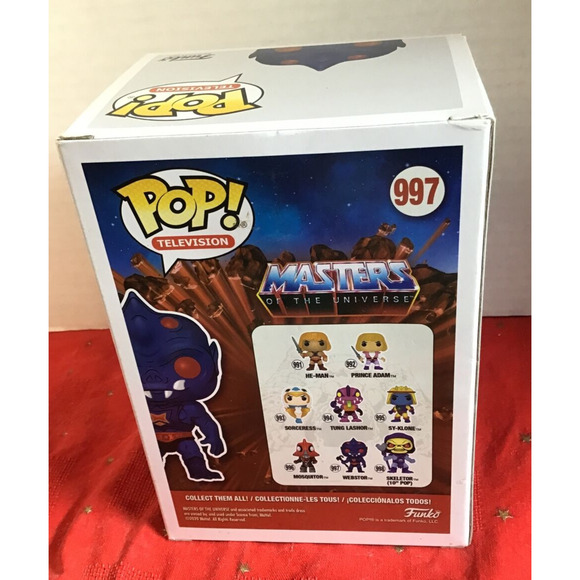 NEW Funko Pop Masters of the Universe Webstor 997 Vinyl Figure - Picture 3 of 5